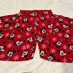Women's Mickey Fleece Pants - MINT condition! Holidays coming quickly! Size XS